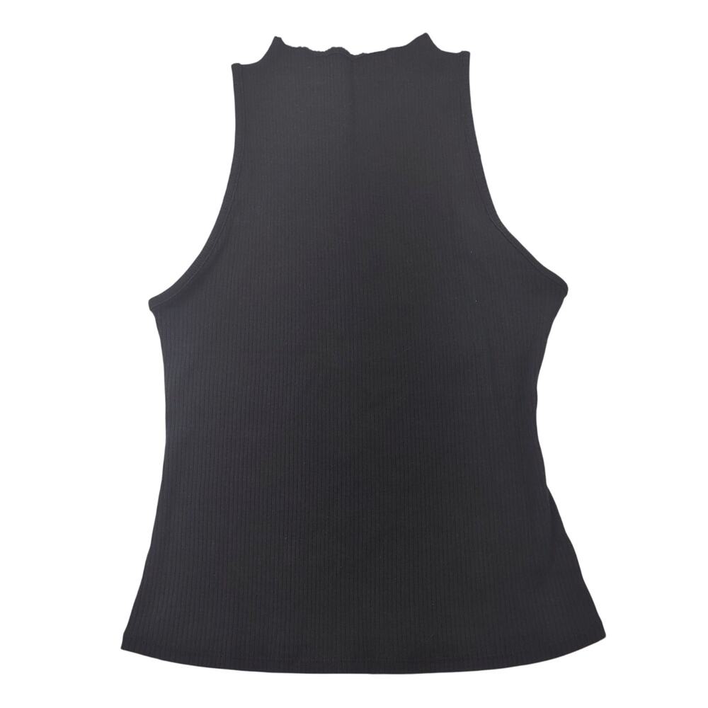 Mauve by Anthropologie High Neck Sleeveless Knit Top, Size Small
